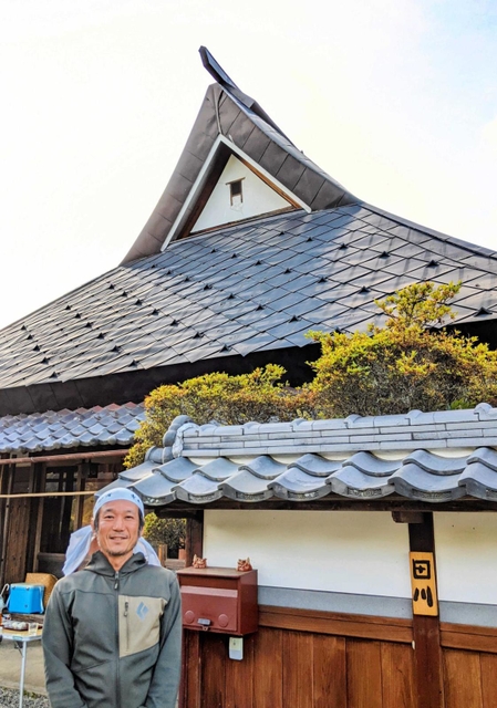 農家民宿「ＤＥＮ」を営む田川剛さん＝丹波篠山市小倉