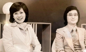 「スター千一夜」に出演した上沼恵美子さんと夫の真平さん（本人提供）