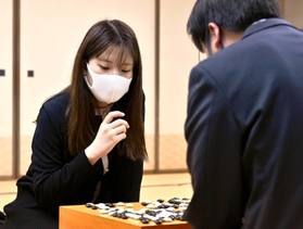 女性初の七大棋戦４強入りを逃した藤沢里菜五段＝２日、日本棋院中部総本部