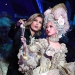 フランツ・リストを熱演する柚香光（左）とマリー・ダグー伯爵夫人の星風まどか＝宝塚大劇場（撮影・辰巳直之）