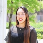 ＮＢＡチームのダンサーとして活動した大西真菜美さん。「わくわく感を与えられるエンターテイナーになりたい」＝尼崎市内