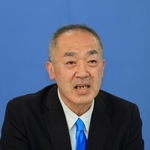 参院選兵庫選挙区に立候補した里村英一氏＝兵庫県庁（撮影・鈴木雅之）