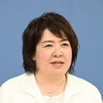 参院選兵庫選挙区に立候補した伊藤孝江氏＝兵庫県庁（撮影・坂井萌香）
