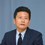 参院選兵庫選挙区に立候補した稲垣秀哉氏＝兵庫県庁（撮影・坂井萌香）