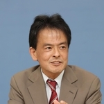参院選兵庫選挙区に立候補した片山大介氏＝兵庫県庁（撮影・長嶺麻子）