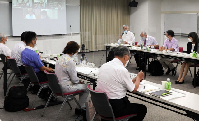 神出病院事件について専門家らが意見を交わした精神保健福祉専門分科会＝神戸市中央区八幡通４