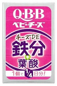 おいしく健康プラスベビーチーズ　チーズＤＥ鉄分