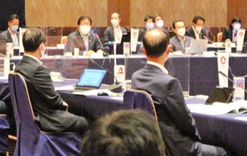 政令市トップらが意見を交わした指定都市市長会議＝東京都中央区