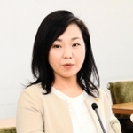 任期満了での退任を正式表明する稲村和美・尼崎市長＝７日午前、尼崎市役所（撮影・久保田麻依子）