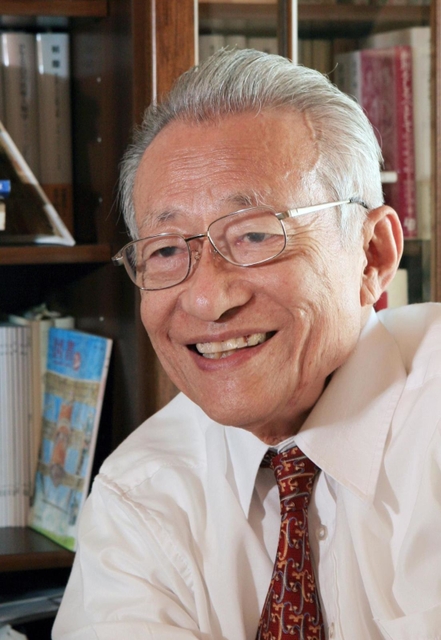 こころのケアセンター元所長の中井久夫さん＝２００８年１２月、神戸市垂水区