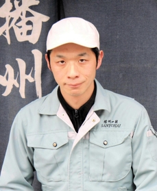 山陽盃酒造の壺阪雄一さん