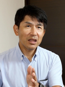 兵庫県遺族会の会長に就いた北浦基広さん＝姫路市本町（撮影・辰巳直之）