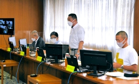 兵庫県の施策について、外部の立場から改善策が議論された「事業改善レビュー」の初会合＝県庁