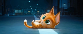 映画の中で市川ぼたんさんが声を演じたウィスカーズ（©２０２２　Ｗａｒｎｅｒ　Ｂｒｏｓ．Ｅｎｔ．Ａｌｌ　Ｒｉｇｈｔｓ　Ｒｅｓｅｒｖｅｄ．ＴＭ＆©ＤＣ）