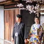 県指定重要文化財「大庄屋三木家住宅」での結婚式＝ラヴィファクトリー（レック）提供