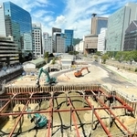 神戸市役所本庁舎２号館の建て替え予定地＝神戸市中央区加納町６