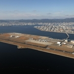 神戸空港＝２０２２年１月、神戸市中央区