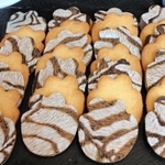 虎の肉球がモチーフのクッキー（コンラッド大阪）