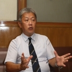 神戸中華同文学校の李俊吉校長＝神戸市中央区中山手通６