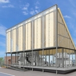 ２０２３年２月完成予定の展示施設（大和ミュージアム提供）
