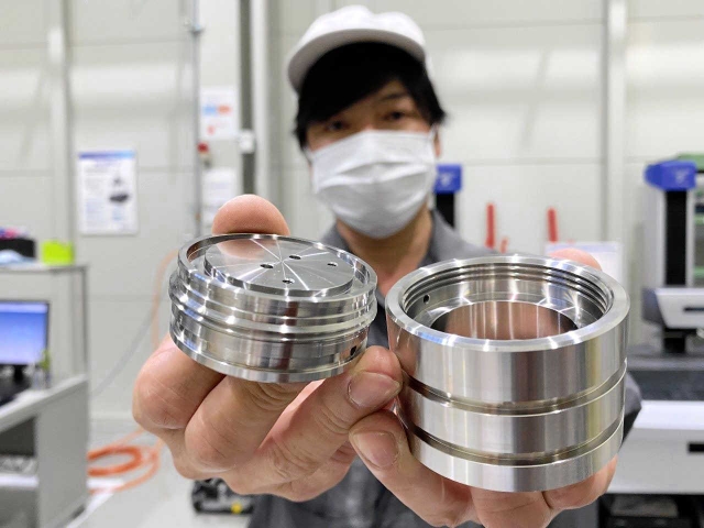 佐藤精機の技術が詰まったネジ部分