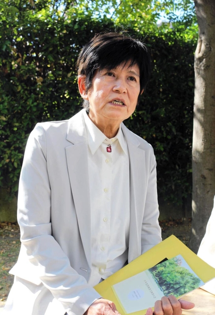 「家庭裁判所の体質が変わってほしい」と話す武るり子さん＝大阪市西淀川区