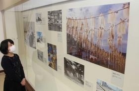 兵庫の海の魅力を伝えるヒョーゴアーカイブス展＝神戸市中央区下山手通４