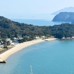 瀬戸内海に浮かぶ島々。美しい自然もインバウンドの評価を集める＝香川県直島町