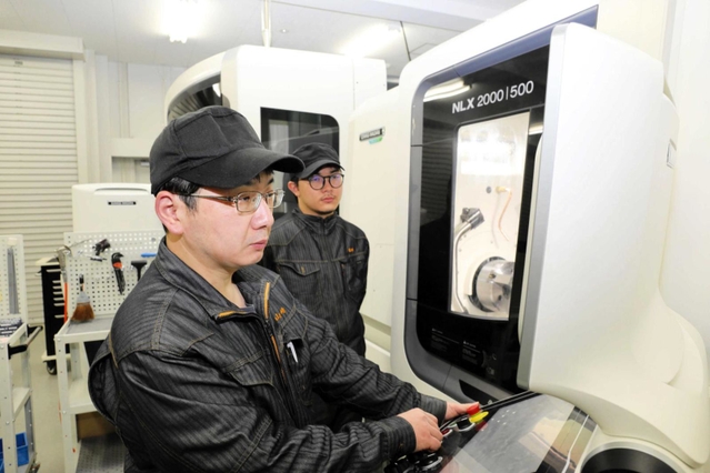 【機械加工コース】山崎和則さん＝姫路市市之郷