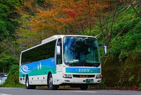 神戸・三宮ー祖谷・大歩危を乗り換えなしでつなぐ高速バス「グリラかずら橋号」（提供写真）