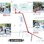 西宮神社の境内概略図