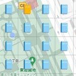 スピノートの画面。赤いノートは自身の書き込み、黄色いノートは他者の書き込みがあるマス（山本圭史さん提供）