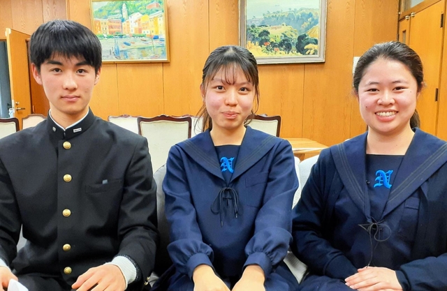 マスクとともに過ごした3年間、どうだった? 長田高卒業の3人が振り返っ