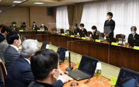 ＪＲ西日本の赤字ローカル線の維持・活性化策を検討する協議会＝神戸市中央区、兵庫県庁