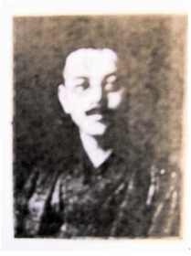 山崎新聞の初代発行兼編集人、山下駿治＝「宍粟郡案内」から（高田さん提供）