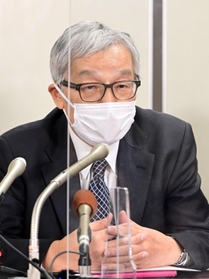 最高裁の有識者委員会で意見を述べた後、記者会見した土師守さん＝１４日午後、東京都千代田区
