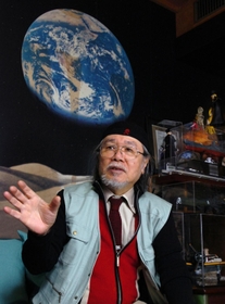 生前、宇宙への思いを熱く語っていた松本零士さん＝２００７年４月、東京都練馬区