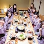 ミュージックビデオの撮影で城崎温泉の旅館「湯楽」を訪れたアイドルグループ「＃ババババンビ」のメンバーⓒＨａｒｕｋａ　Ｓｈｉｍｏｙａｍａ