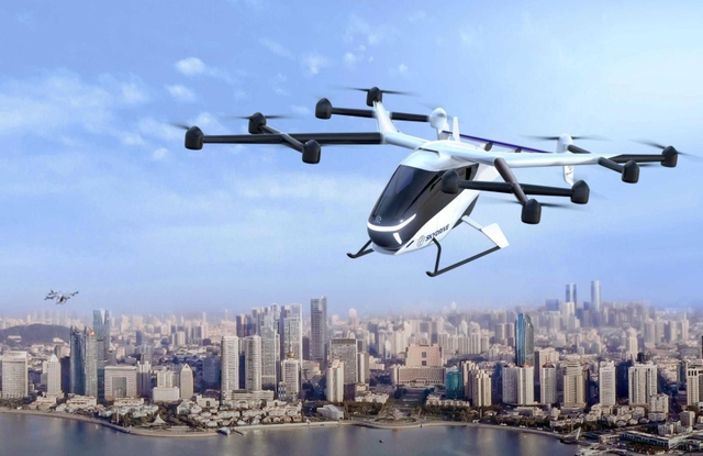 大阪・関西万博での旅客輸送に向けてスカイドライブが開発する機体「ＳＤ－０５」（スカイドライブ提供）