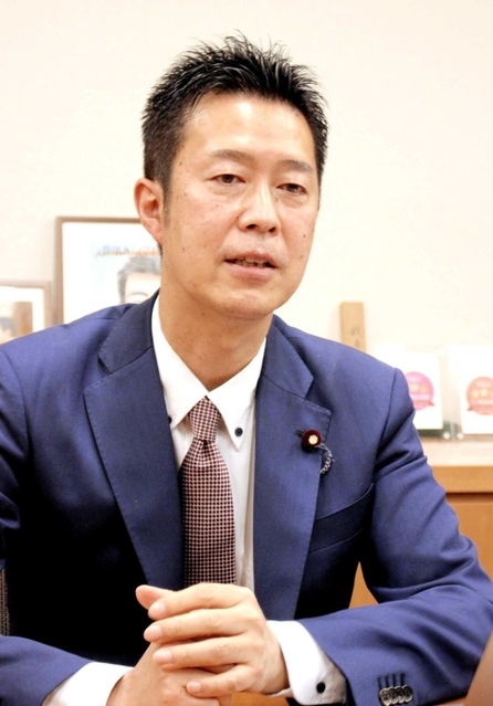立憲民主党県連代表　井坂信彦氏