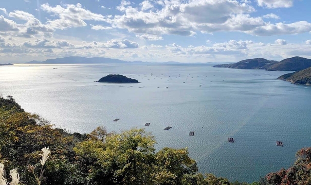波が静かで穏やかな時が流れる播磨灘