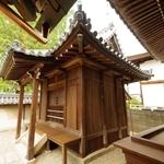徳壽院の境内にある「薬師堂」＝姫路市網干区宮内（兵庫県教育委員会提供）