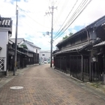 三木城下町地区で景観形成重点区域の指定第１号に選ばれた一帯＝三木市本町２（兵庫県提供）