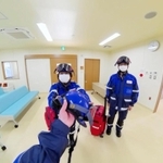 電車の脱線事故を再現した映像の一部（ジョリーグッド提供）