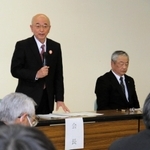 ４年ぶりの通常開催を決めたデカンショ祭振興会の総会＝丹波篠山市二階町、丹波篠山市商工会館