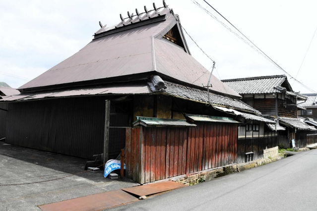 「空家活用特区」に指定された西脇市嶋地区（撮影・伊田雄馬）