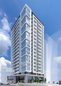 マンションの完成予想図（和田興産提供）