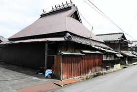 「空家活用特区」に指定された西脇市嶋地区（撮影・伊田雄馬）