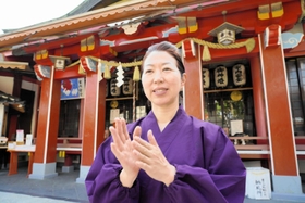 尼崎えびす神社の太田垣亘世宮司