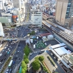 ＪＲ三ノ宮駅新ビルの建設予定地周辺＝２３日午後、神戸市中央区（撮影・鈴木雅之）
